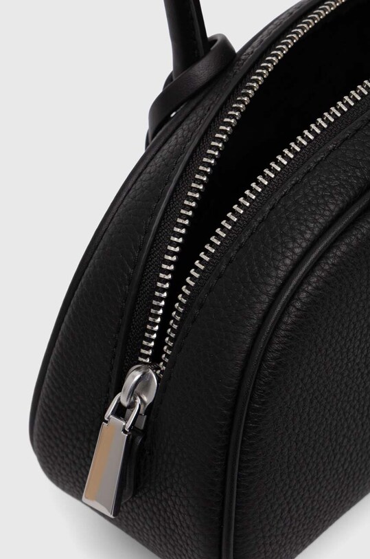 Kožená kabelka MICHAEL Michael Kors čierna 30T4S1US5T