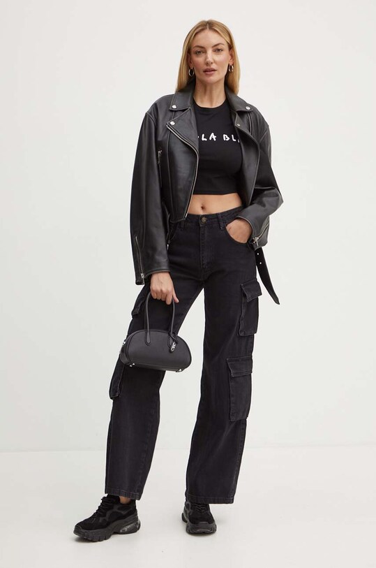 Kožená kabelka MICHAEL Michael Kors 30T4S1US5T