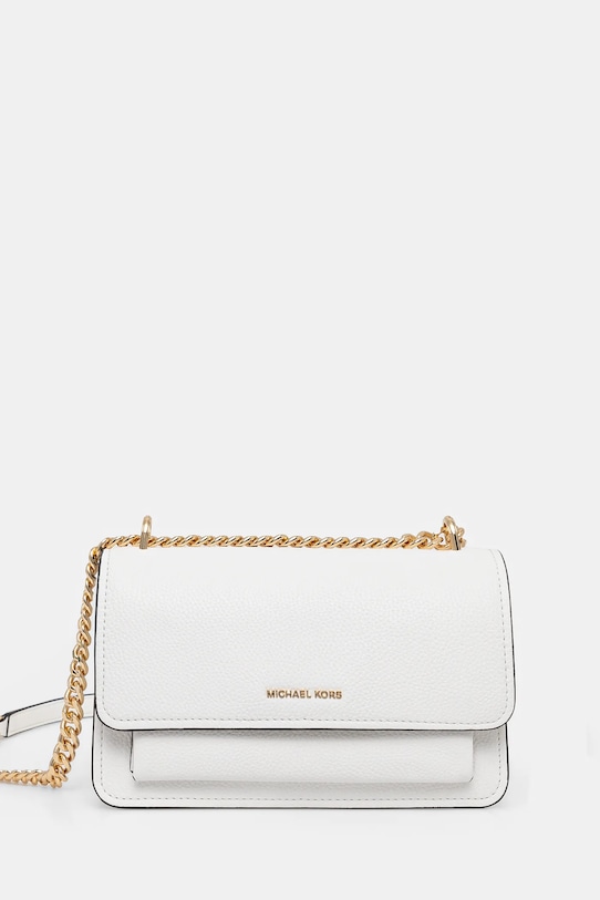 MICHAEL Michael Kors torebka skórzana skóra licowa biały 30T4GC7L3T