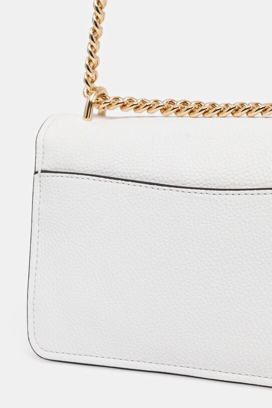 Accesorii MICHAEL Michael Kors poseta de piele 30T4GC7L3T alb