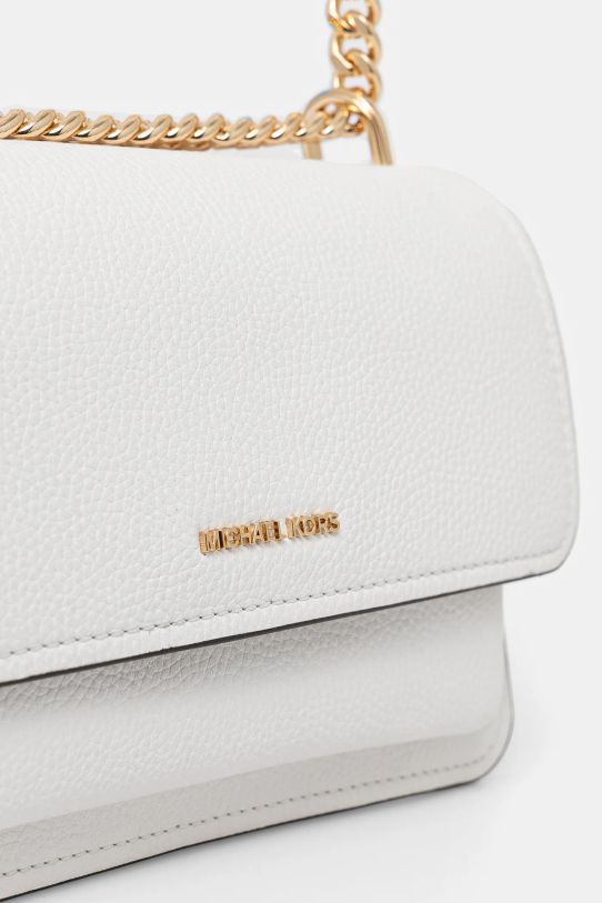 Шкіряна сумочка MICHAEL Michael Kors білий 30T4GC7L3T