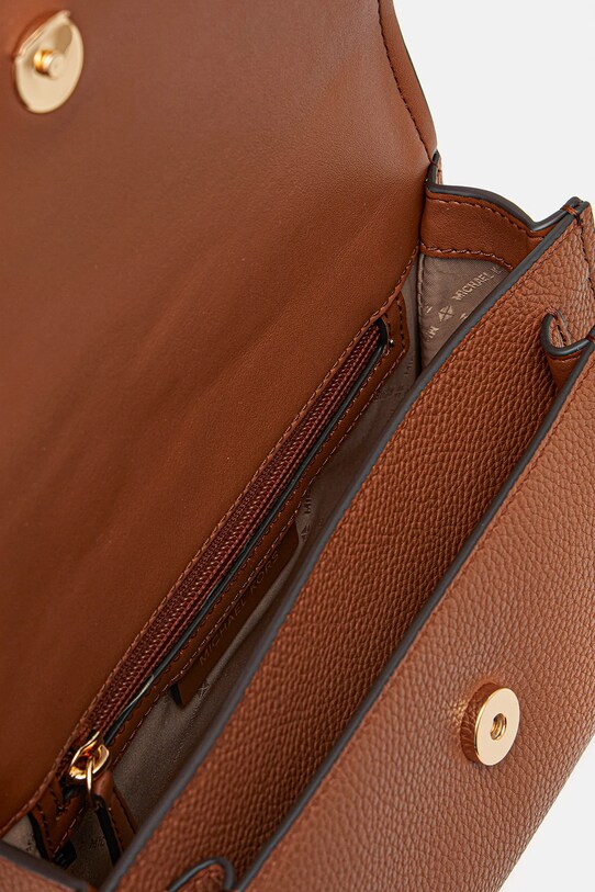 MICHAEL Michael Kors torebka skórzana 30T4GC7L3T brązowy
