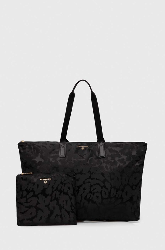 Τσάντα MICHAEL Michael Kors υφασμάτινο μαύρο 30T4GTVT4C