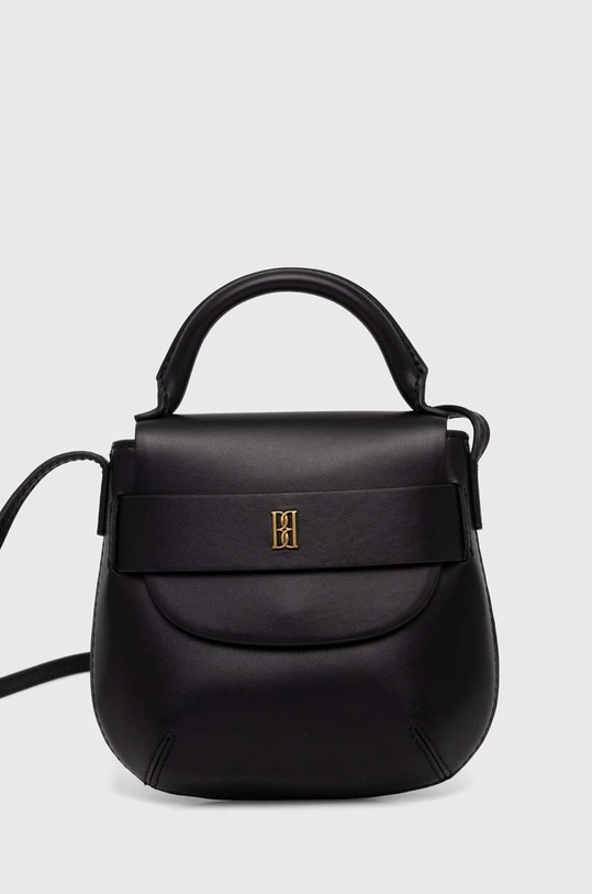 By Malene Birger borsa a mano in pelle MEELA pelle fiore nero Q70291043