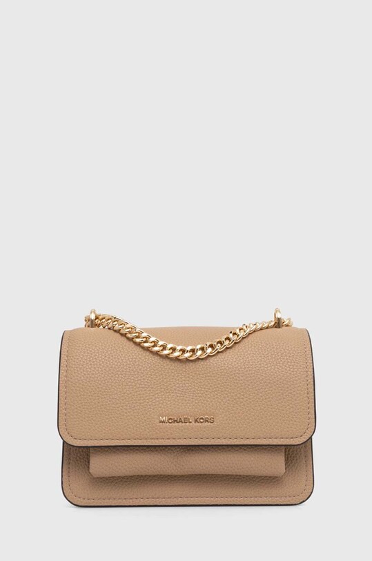 MICHAEL Michael Kors borsa a mano in pelle pelle fiore beige 32T4GC7C1T