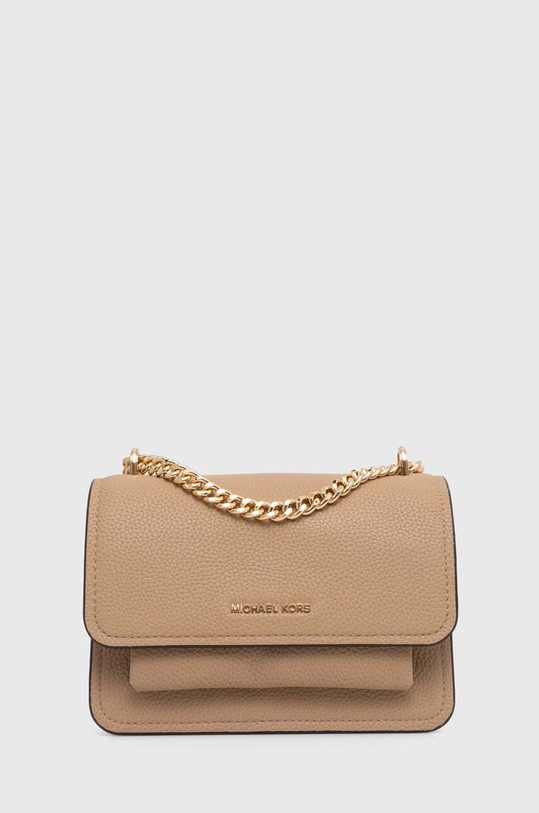 MICHAEL Michael Kors torebka skórzana skóra licowa beżowy 32T4GC7C1T