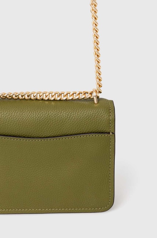 Kožená kabelka MICHAEL Michael Kors zelená 32T4GC7C1T