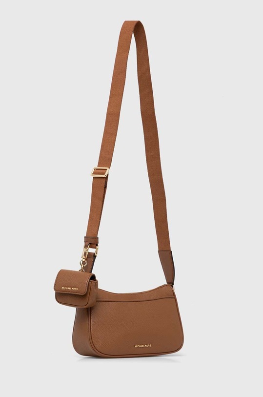 Kožená kabelka MICHAEL Michael Kors 32T4GJ6C6T hnědá AW24