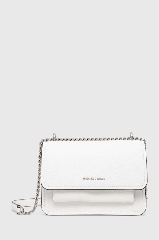 Кожаная сумочка MICHAEL Michael Kors кожа белый 32T4SC7C1T