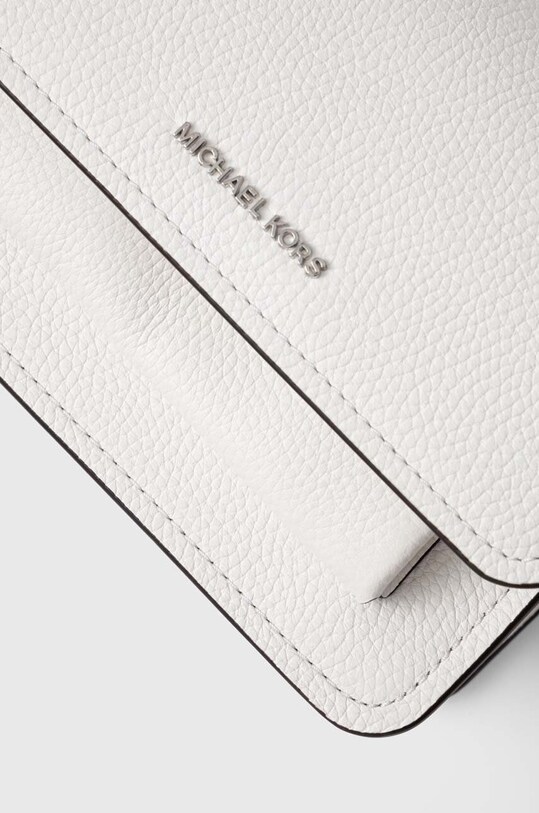 Кожаная сумочка MICHAEL Michael Kors белый 32T4SC7C1T