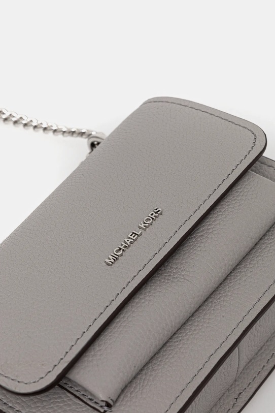 MICHAEL Michael Kors torebka skórzana szary 32T4SC7C1T