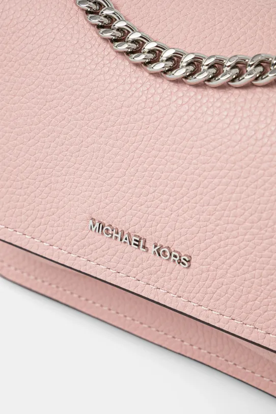 Kožená kabelka MICHAEL Michael Kors ružová 32T4SC7C1T