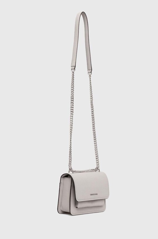 Δερμάτινη τσάντα MICHAEL Michael Kors 32T4SC7C1T γκρί NC24