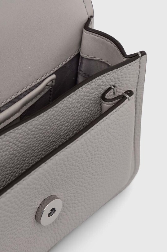 Δερμάτινη τσάντα MICHAEL Michael Kors γκρί 32T4SC7C1T