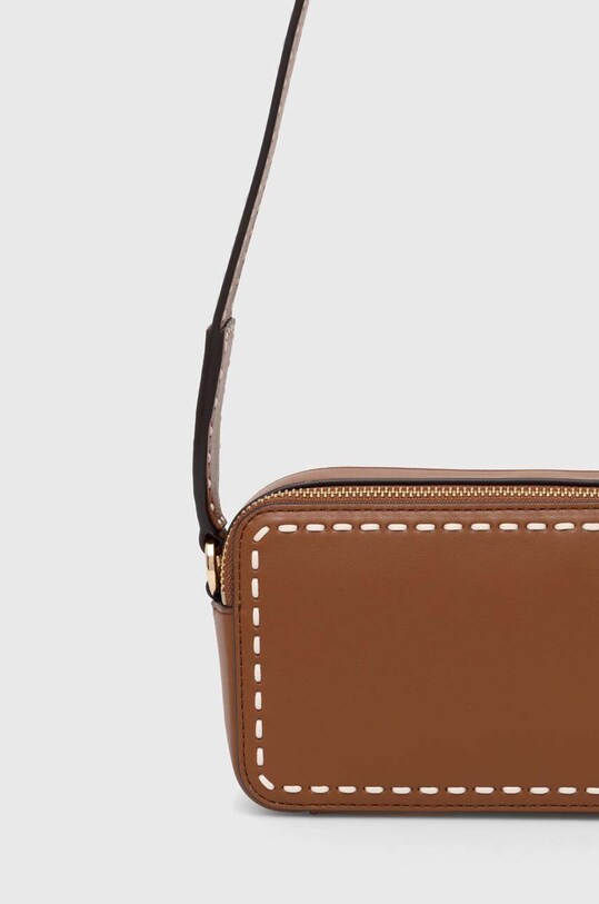 Akcesoria MICHAEL Michael Kors torebka skórzana 32T4GJ6C1L brązowy