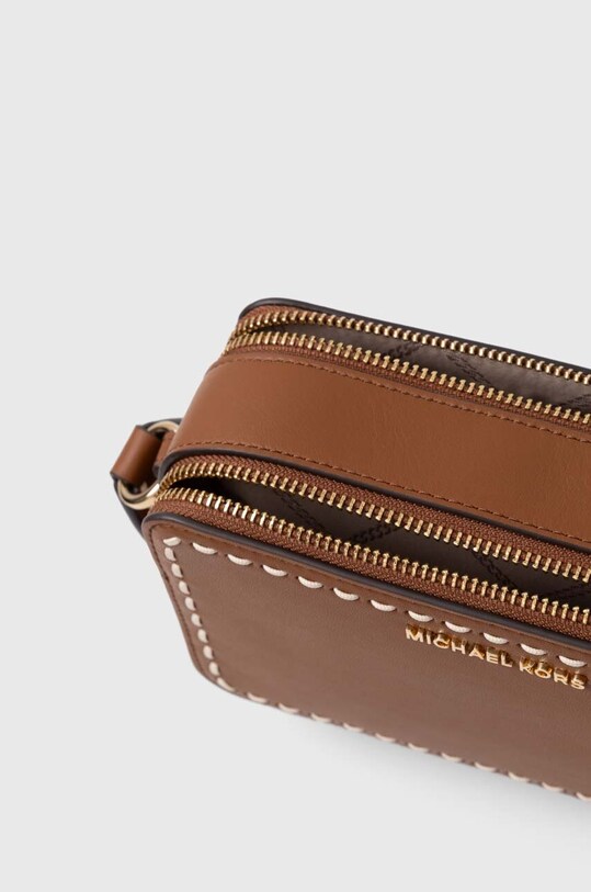 MICHAEL Michael Kors torebka skórzana 32T4GJ6C1L brązowy