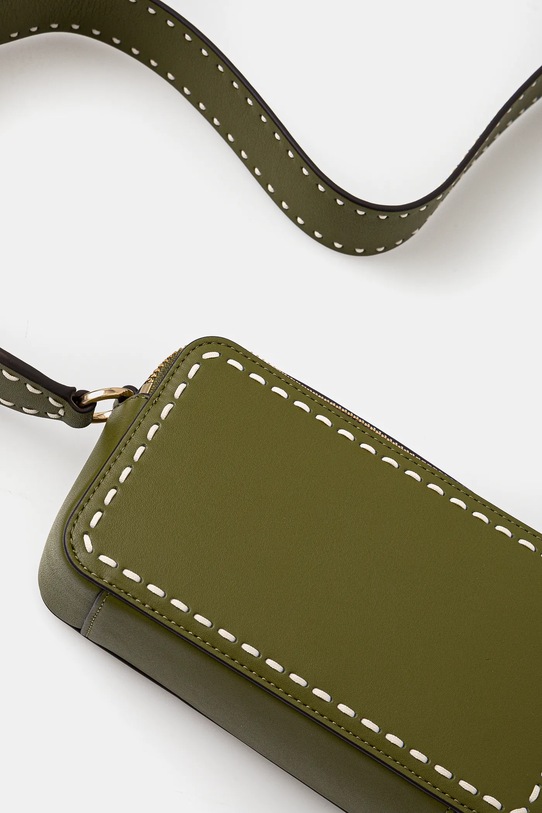 Accesorii MICHAEL Michael Kors poseta de piele 32T4GJ6C1L verde