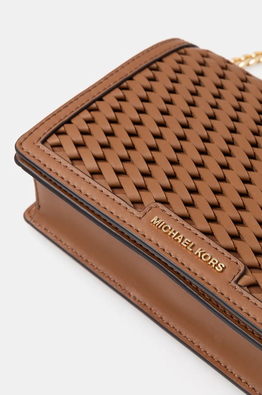 MICHAEL Michael Kors torebka skórzana brązowy 32T4GJ6C8L