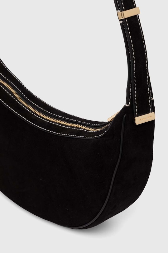 Akcesoria MICHAEL Michael Kors torebka zamszowa 32T4G1FC6S czarny