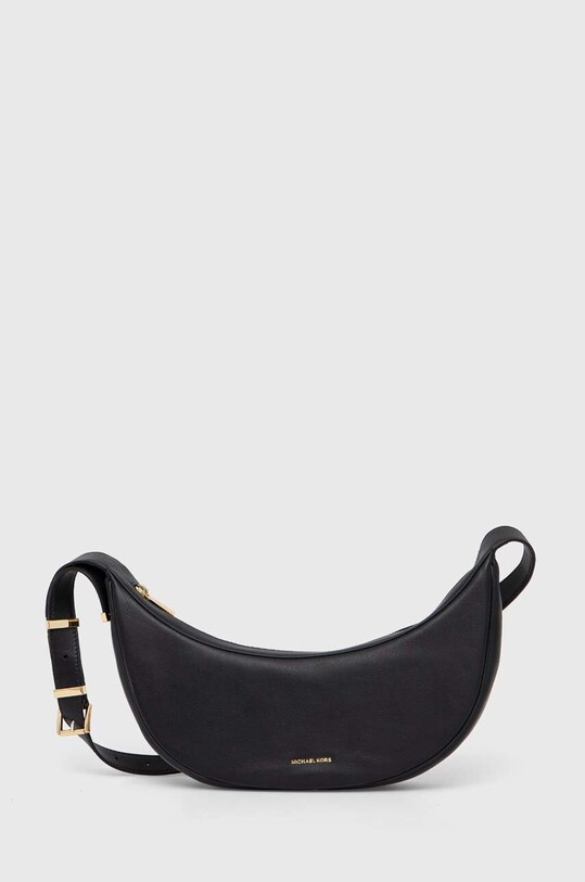 Шкіряна сумочка MICHAEL Michael Kors лицьова шкіра чорний 32T4G1UC6L