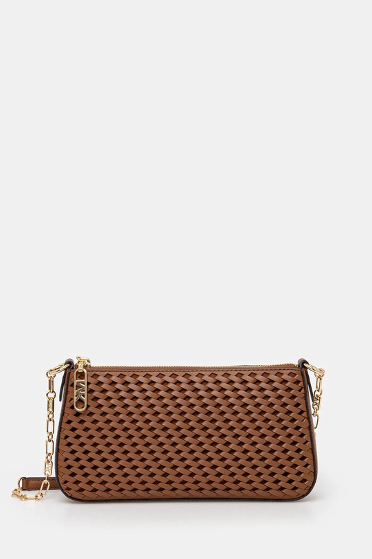 Шкіряна сумочка MICHAEL Michael Kors лицьова шкіра коричневий 32T4G8EW6L