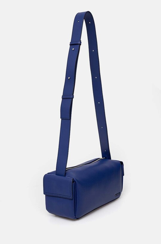 Кожаная сумочка Sunnei MACCWBAG017 голубой AW24