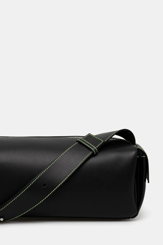 Doplňky Kožená kabelka Sunnei MACCWBAG017 černá