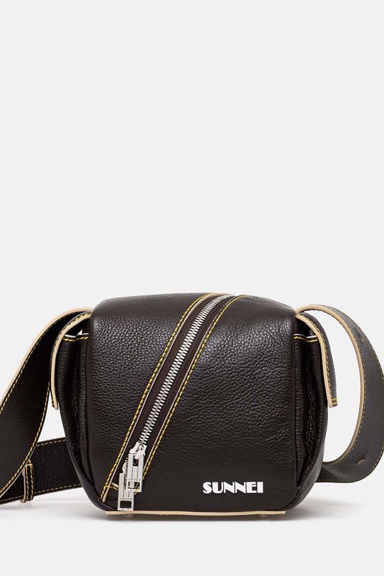 Sunnei borsa a mano in pelle