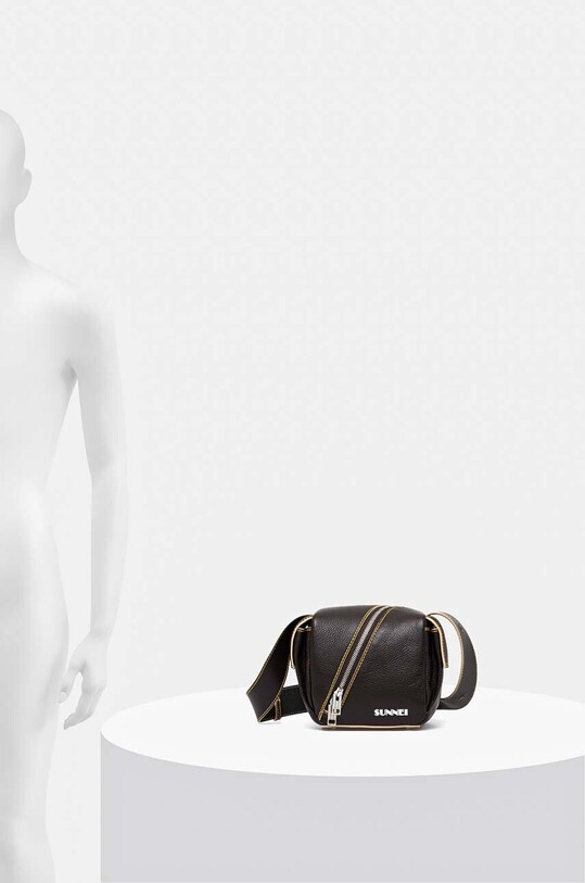 Kožená kabelka Sunnei MACCWBAG005