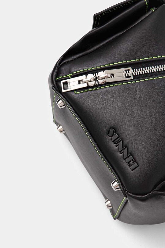 Кожаная сумочка Sunnei MACCWBAG004 чёрный