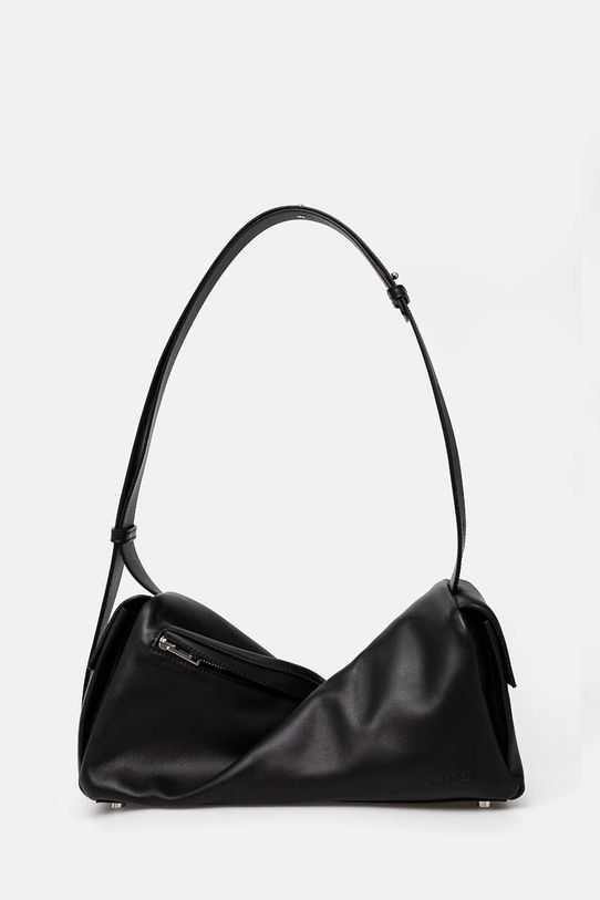 Kožená kabelka Sunnei Dárkový box černá CACCWBAG002