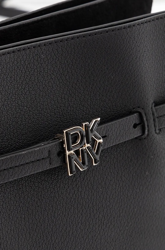 Dkny torebka skórzana R43NKF75 czarny