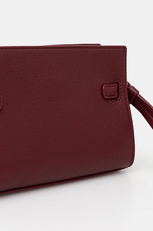 Кожена чанта Dkny бордо R43NKF77