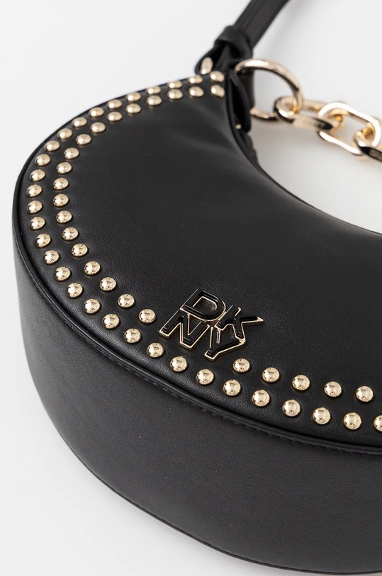 Шкіряна сумочка Dkny чорний R433YF74