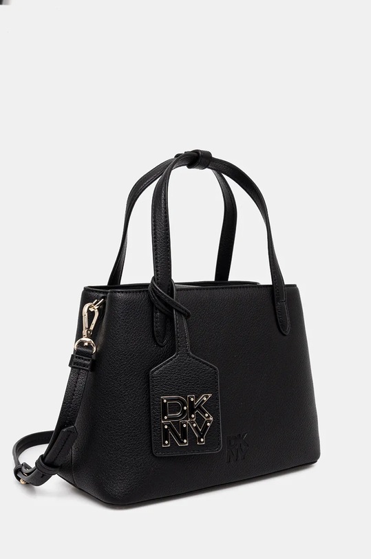 Dkny torebka skórzana R43OKF71 czarny AW24