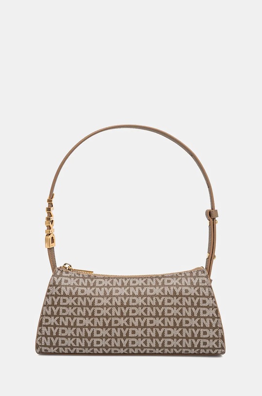 Kabelka Dkny imitácia kože hnedá R4335G57