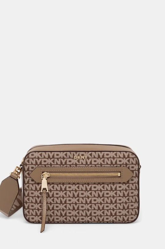 Τσάντα Dkny υφασμάτινο μπεζ R43EFE22