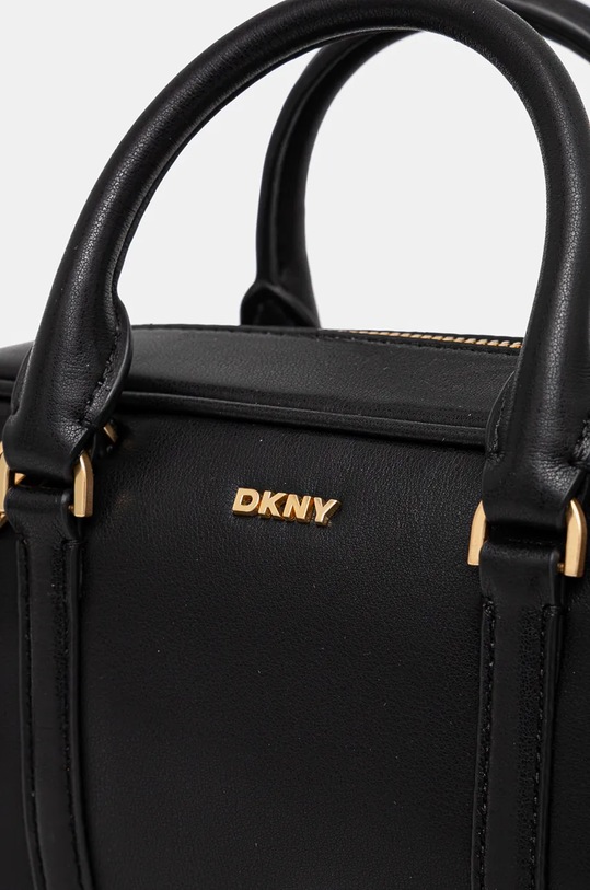 Kožená kabelka Dkny černá R43EKG50