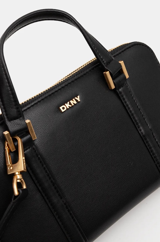 Kožená kabelka Dkny černá R435KG49