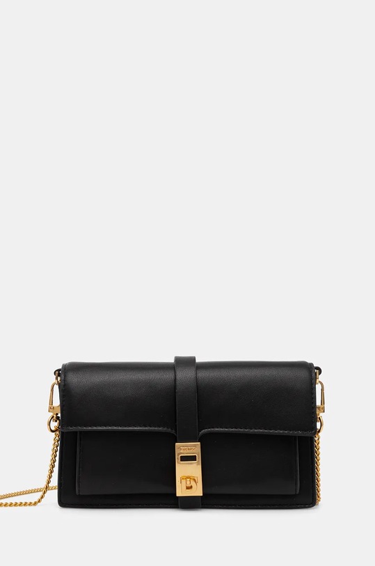 Dkny poseta de piele uni negru R43GYG53