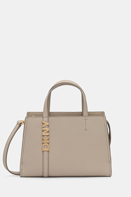 DKNY crossbody kabelka dámská kožená béžová R43EYG56