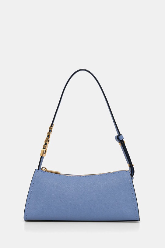 Dkny torebka skórzana skóra licowa niebieski R433YG57