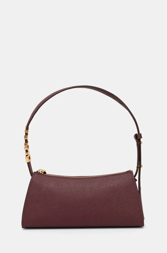 Kožená kabelka Dkny přírodní kůže fialová R433YG57