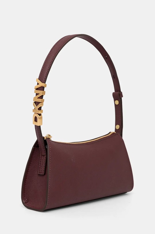 Kožená kabelka Dkny R433YG57 fialová AW25