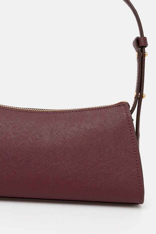 Kožená kabelka Dkny fialová R433YG57