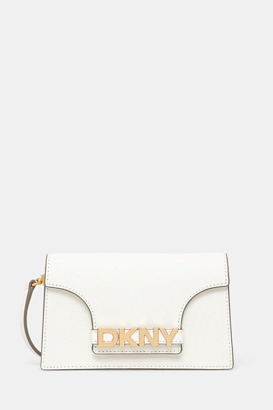Dkny borsa a mano in pelle pelle fiore beige R435OG58