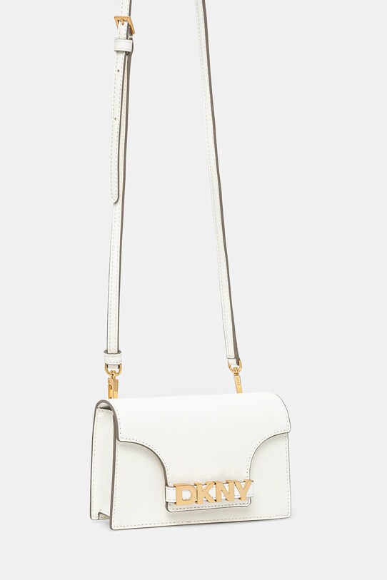 Dkny borsa a mano in pelle R435OG58 beige SS25