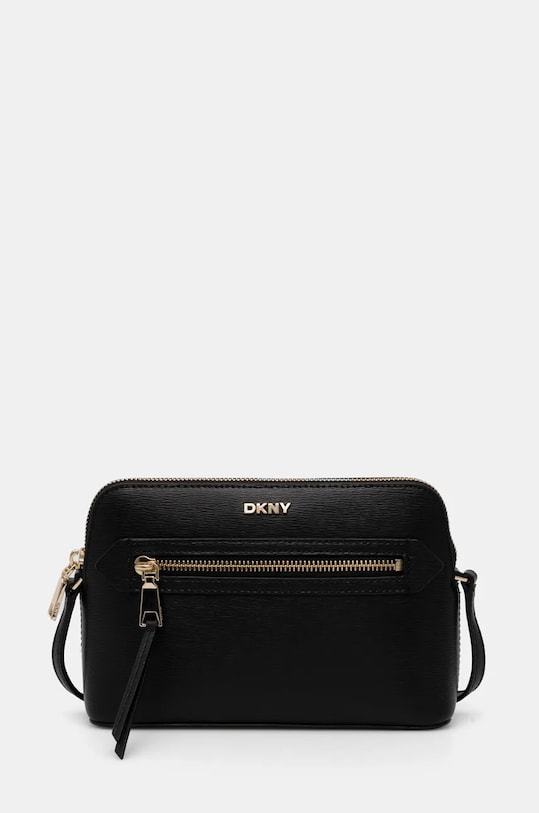 Кожаная сумочка Dkny кожа чёрный R42EKE17