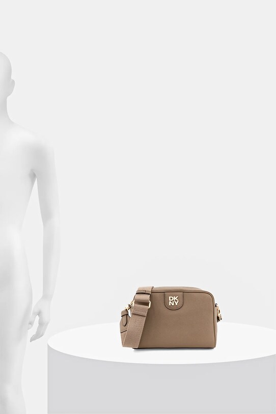 Δερμάτινη τσάντα Dkny R43EKV85 πράσινο