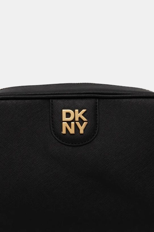 Шкіряна сумочка Dkny R43EKV85 чорний